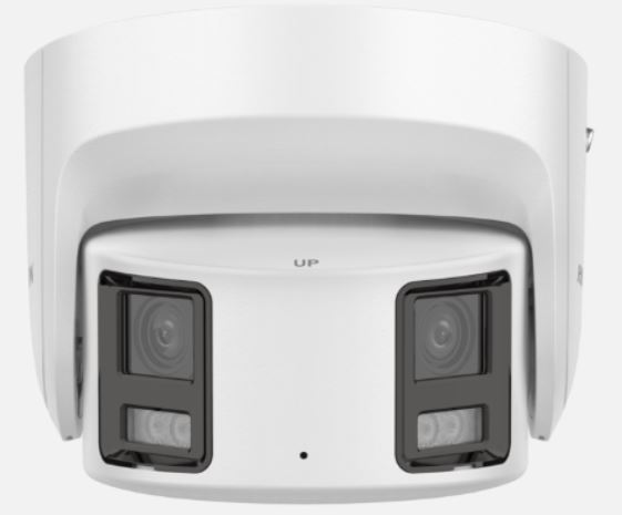 8MP, ColorVU, 180° Panoráma IP kamera, analitika, Hikvision DS-2CD2387G2P-LSU/SL